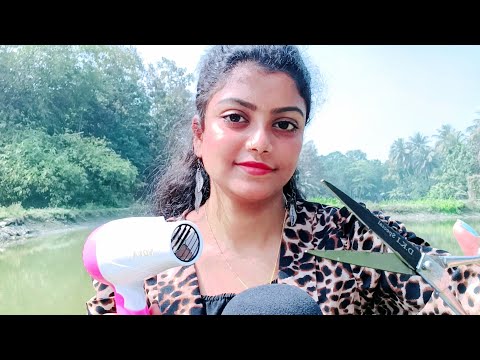 ASMR Fast Haircut Outside | Personal Attention | 💇‍♀️😴