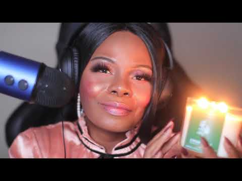 Candle Tapping ASMR Mint Mouth Sounds