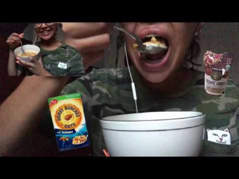 [FIRST ASMR] EATING CEREAL & RAMBLE