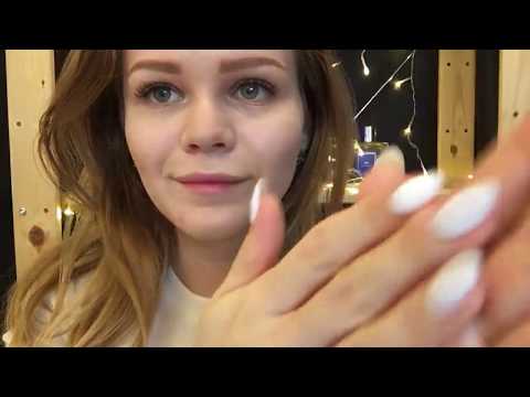 Asmr | Repeating Calm Down ⭐️ Hand Movements , Mouth Sounds , Semi Inaudible