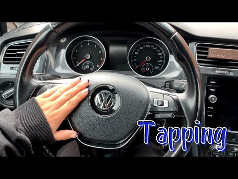 [ASMR] CAR TAPPING✨ (lofi) | Volkswagen Golf | ASMR Marlife