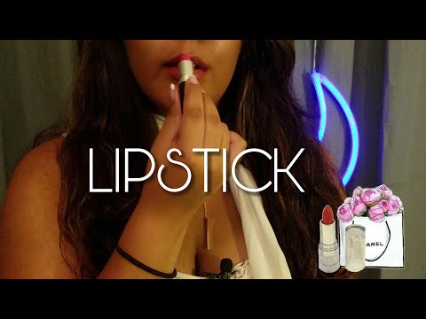 ASMR | Lipstick Try On & Roleplay (softly spoken)