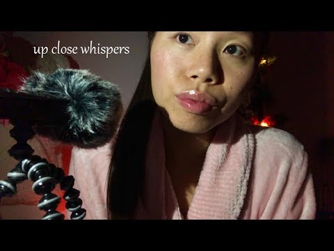 (UNEDITED ASMR) Up Close SLOW Whispers! Repeating Tingly Phrases + Relaxing Hand Movements ++