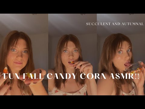 Cozy Autumnal candy corn ASMR!!!