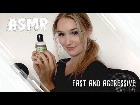 FAST AND AGGRESSIVE TAPPING - ASMR JUNKIE