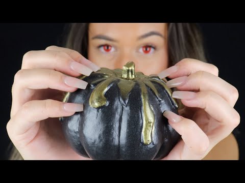 [ASMR] Halloween Tapping & Soft Whispers 🎃👻