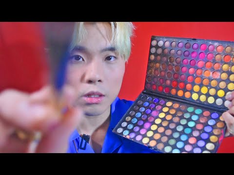 Full Face to Screen 💆 [리얼화장/リアル化粧] Realistic ASMR Makeup Roleplay ft. Coastal Scents Eye Palette