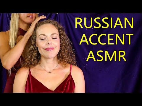 ASMR Scalp Massage & Whispers in Russian Accent, Hair Play, Scratching, Natural Curly Hair, Sleep