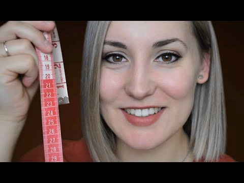 Measuring Your Face  |  ( Up Close) Personal Attention w/ Writing Sounds  |  ASMR