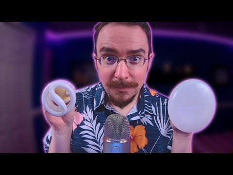 ASMR | Mouth Sounds & Light-bulb Tapping