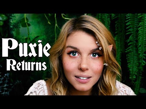 Puxie the Elf Returns/ASMR Fantasy Role-Play/Soft Spoken, Personal Attention RP/ Rain, Forest Sounds