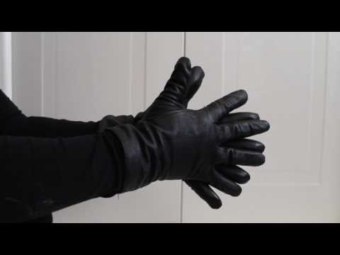 ASMR-Soft leather gloves with rubbing, crinkling, and swooshing sounds *{No talking}*