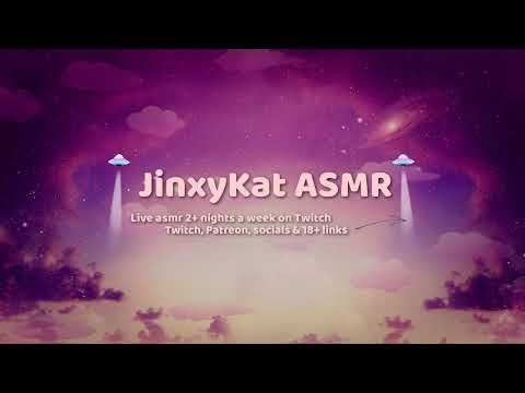 Soft Red Tingles In The Night | JinxyKat ASMR Live Stream