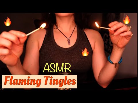 ASMR Flaming Tingles 🔥💧💨  (little to no talking)