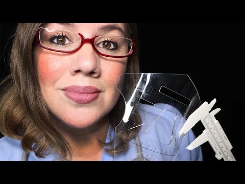 ASMR A Very Long Face Measuring Roleplay