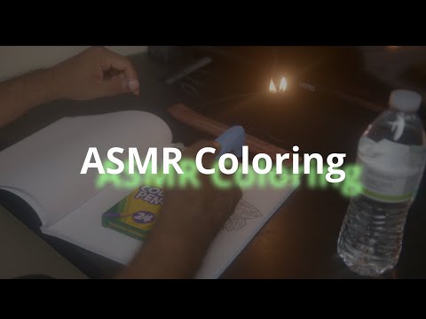 ASMR Coloring & Whispering | Nite Nite