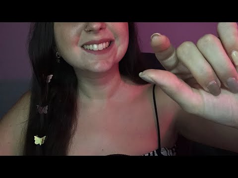 ASMR - Plucking Away Your Negative Energy with Hand Sounds and Hand Movements