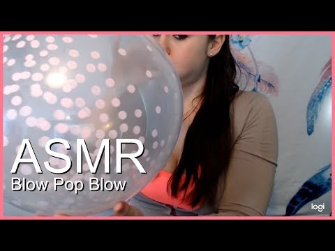 ASMR Blowing Up balloon until it pops