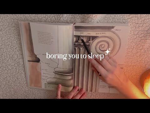 ♡ ASMR Teaching You About Architecture ♡ (Soft Spoken British Accent) Let Me Bore You To Sleep ♡