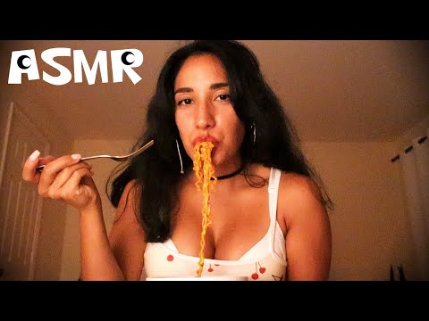 ASMR Eating with You | Ramen | Pocky | Relaxing Conversation