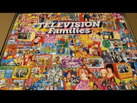 ASMR Puzzle 🧩 1000 Piece | Television Families 📺