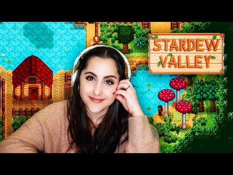 ASMR Gaming | Playing "Stardew Valley" for the First Time 🎮