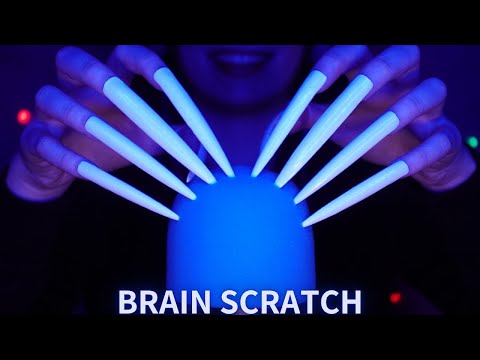 Asmr Mic Scratching - Brain Scratching with Claws | 100% Tingles Guarranted - No Talking for Sleep