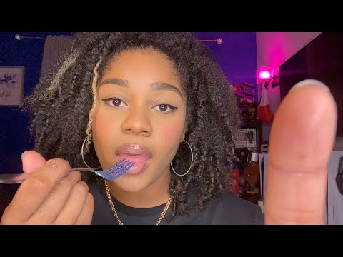 ASMR- Eating Your Face & Seasoning You 🥵🍽️  (SOFT MOUTH SOUNDS, OM NOM NOM, PERSONAL ATTENTION)