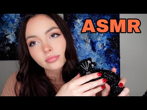 Fabric and Fall (Scratching, Smoothing, whispers) super tingly ASMR