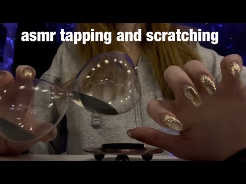 asmr tapping and scratching *fast *slow *intense *classic *favorite