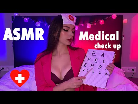 Fastest Medical ASMR | Everything is Wrong? (Eye Exam, Focus Test & Hearing Test) Roleplay | Elanika