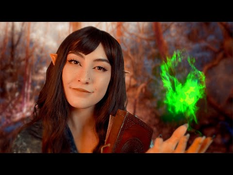 ASMR Elf Girl Heals Your Wounds 🧝🏻‍♀️🪄(Close Whispers) Reading You Stories Until You Fall Asleep 😴