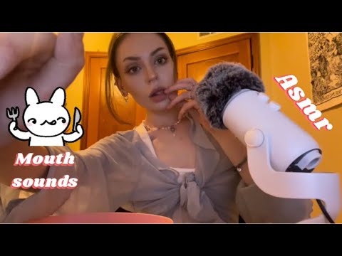 Asmr Plucking and eating your negative energy (mouth sounds)