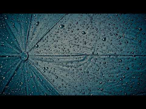 ASMR 3D binaural sound - 1h of rain under umbrella
