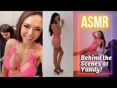 ASMR // My Lingerie Photoshoot at Yandy (Behind the Scenes - PT 1)