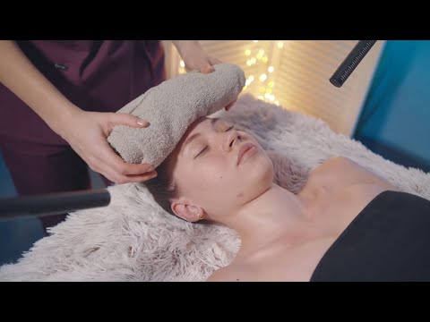 ASMR Hot Towels Head Massage by Anna