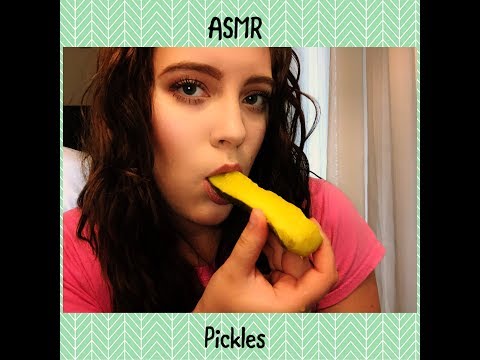 ASMR Pickle Eating | Crunching & Slurping | Pickle Mukbang