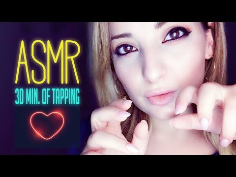🎧💛 ASMR 30MIN LOVELY NAILS TAPPING ❤️ 🌟SUPER TAPPING MIX 💟