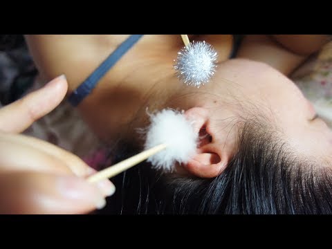 ASMR Ear Cleaning + Ear Massage (Real Person) SOUNDS LIKE YOU ARE GETTING YOUR EARS CLEANED