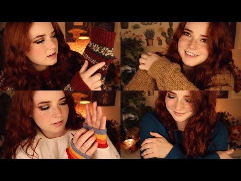 ASMR Sweater Collection (Fabric sounds & Whispers)