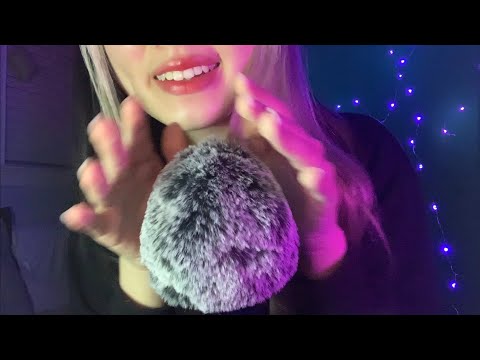 asmr ✿ fluffy mic massage (casually gentle)
