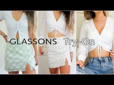 ASMR Mini Clothing Try-On Haul | GLASSONS