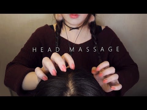ASMR Realistic! 10 Scalp Massage & Hair Brushing 😚 (No Talking) 두피마사지