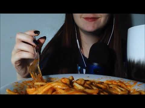 Pasta Exaggerated Eating Sounds