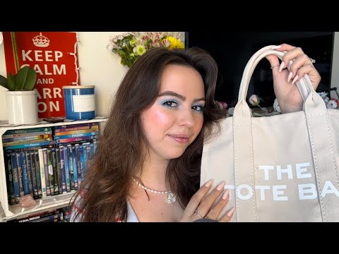 ASMR Monthly Favorites 💙 (Jan.) | Beauty, Accessories, Home | Tapping, Scratching, and Tracing🌛