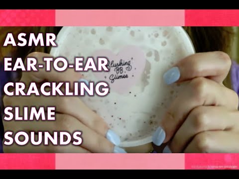 ASMR - Tingly slime sounds & play (minimal talking)