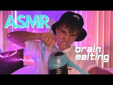 ASMR | SLIME IN YOUR EARS FOR 21 MINUTES👂SO TINGLY ✨🤤