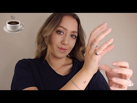 ASMR Propless Coffee Shop/Cafe/Restaurant Roleplay (Hand Movements and Mouth Sounds)