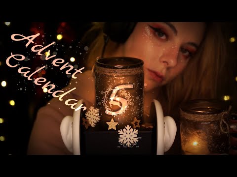 🎁 ASMR ADVENT CALENDAR 🎁 Day 5 - candle tapping 🕯️