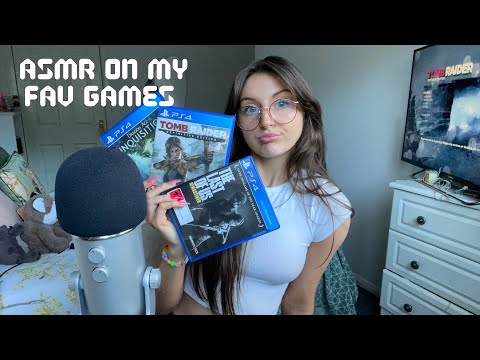 ASMR Tapping on my favourite games🎮 (tapping, scratching, camera tapping, screen tapping)